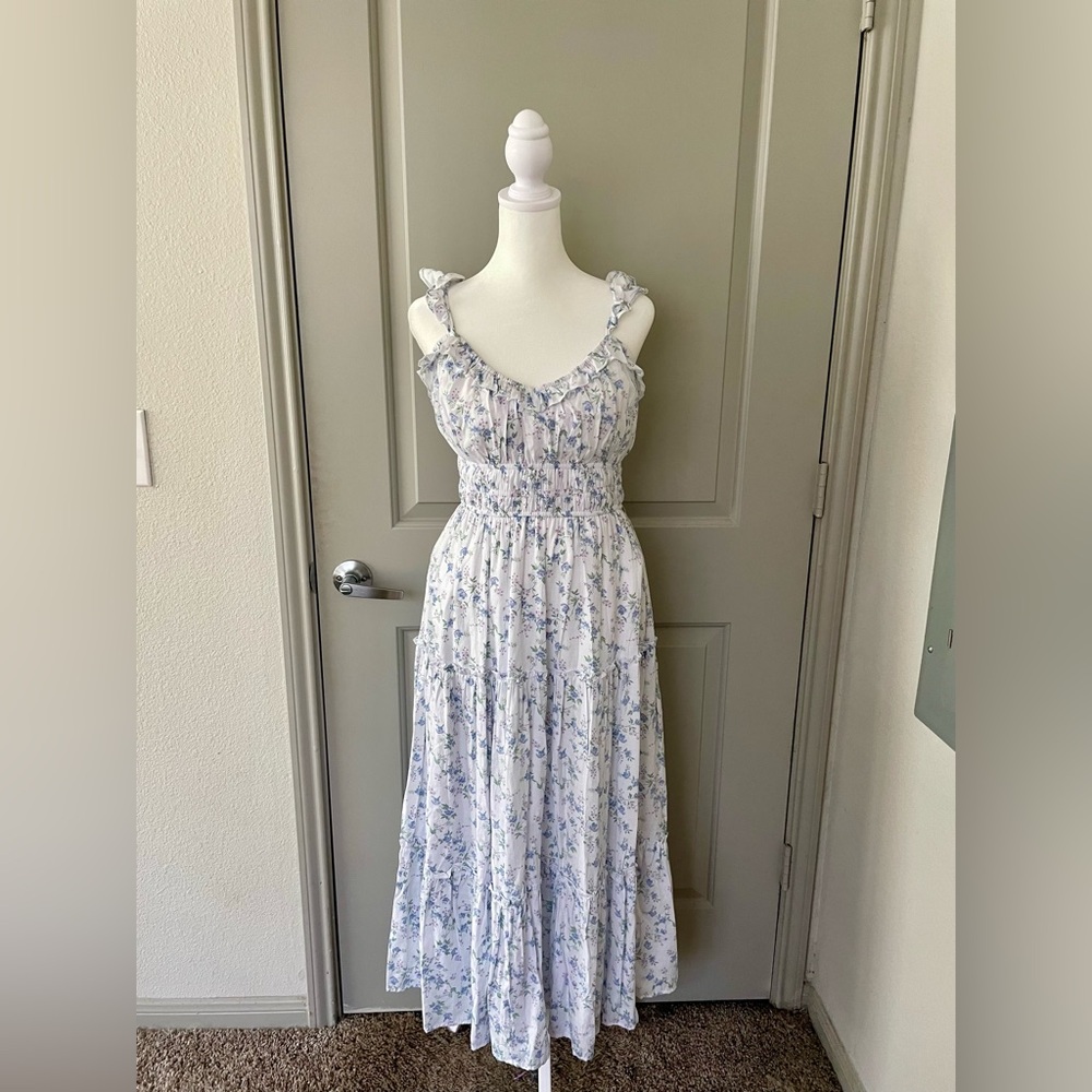 Altar'd State Floral Midi Dress